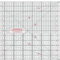 Isomars Garment Patchwork Quilting Ruler (12 Inch)