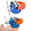 CLIMAX FIXED BASE TABLE BABY VICE | 60 MM JAW WIDTH | ORANGE-BLUE [PROFESSIONAL] view 2