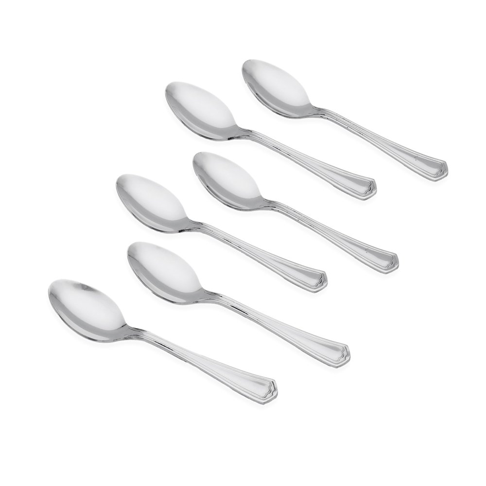 Kishco Lighthouse Stainless Steel Coffee Spoon - Pack of 6
