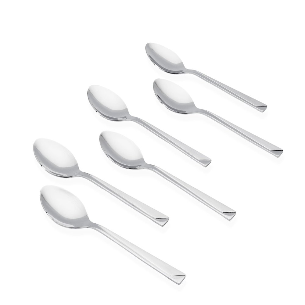 Kishco Olympus Stainless Steel Tea Spoon - Pack of 6