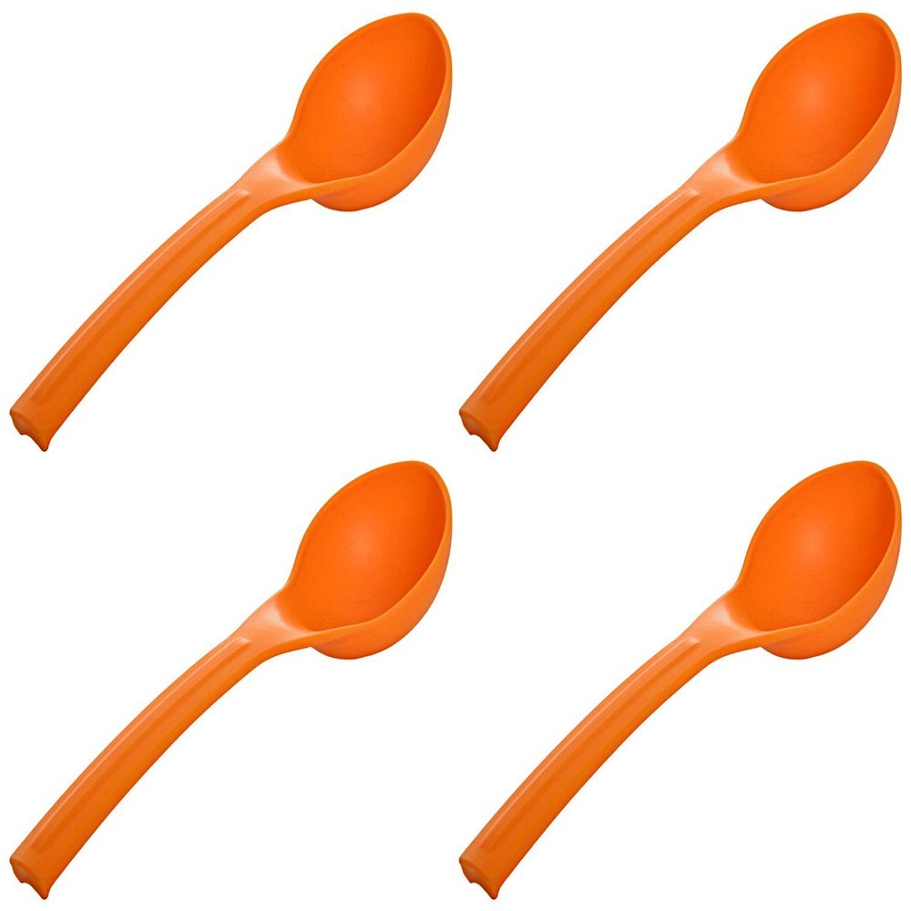 Cutting EDGE Polypropylene Ladle, Set of 4, Orange
