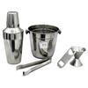 Dynore 5 pcs Beginners Bar Set - Ice Bucket, Small Bottle Opener, Regular Cocktail Shaker, peg Measure, ice Tong view 1