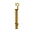 Adonai Hardware 6" Brass Necked Bolt view 1