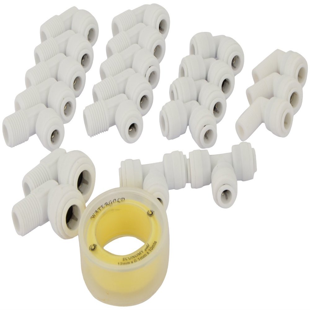 Connector Set for R O System and Other Water purifiers