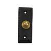 Adonai Hardware Rectangular Georgian Iron Bell Push or Door Bell or Push Button- Black Powder Coated (84 x 34 x 18 mm) view 1