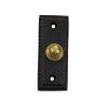 Adonai Hardware Rectangular Georgian Iron Bell Push or Door Bell or Push Button- Black Powder Coated (84 x 34 x 18 mm) view 2