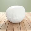 UrbanArts Polyester Round Cushion Fillers - Pack of 2 Pcs | 16 x 16 Inches | White view 1