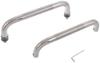 Keyur Stainless Steel Glassdoor Handle (Grey, 3-Piece, Pho_01_14) view 1