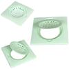 SHRUTI PVC 6" x 6" Cockroach Jali, Gutter Jali, Drain Water Out Let,Floor Jali with Filter Cup Set - Green(1271,1272) view 1
