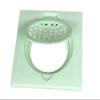 SHRUTI PVC 6" x 6" Cockroach Jali, Gutter Jali, Drain Water Out Let,Floor Jali with Filter Cup Set - Green(1271,1272) view 3