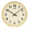 Ajanta Quartz Analog Wall Clock(32 Cm X 32 Cm X 3.5 Cm,Gold,Plastic) view 1