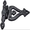 Adonai Hardware Alleluia Antique Iron Tee Hinge (138 x 112 x 3 mm, Black Powder-coated) -2 Pieces Per Pack view 4