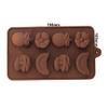 Futaba 11 even fruit silicone chocolate mold view 4