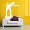 Decor Villa Playing Snooker Wall Sticker & Decal (PVC Vinyl,Size -63 cm x 58 cm) view 1