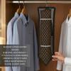 SRAJANAA Men's Tie Covers for Wardrobe | Zip Closure Organizer for Formal Ties | Dustproof & Durable Pouch Holds 68 Ties Per Cover  Compact Design - Pack of 2 view 2