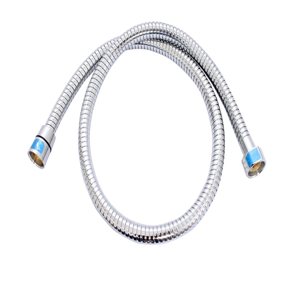 TOPMAN Stainless Steel 1.5Mtr Shower Tube with Brass Nuts