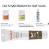 Camlin Kokuyo Artist Acrylic Colour Tubes 120ml Raw Umber 367 view 4