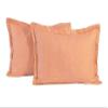 Belive-Me Cotton 300 TC Pillow Cover (Peach_Standard) view 1