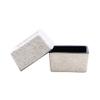 Caffeine Ceramic Stonewear Handmade Dual-Glazed Cream and Black Dip & Sauce (Set of 2, 40ml) (Microwave & Dishwasher Safe) view 1