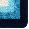 Saral Home Soft Cotton Anti Slip Bathmat Set of 2 (Turquoise & Orange, 40x60 cm) view 4
