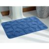 Saral Home Cotton Anti Slip Bath Mat (Blue, 50X80 CM) view 2