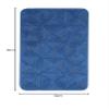 Saral Home Cotton Anti Slip Bath Mat (Blue, 50X80 CM) view 3