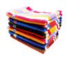Space Fly Cotton Striped Hand Towels High Absrobent for Kitchen and Wash Basin (Set of 10), 13 inch X 20 inch (Multi Color) view 2