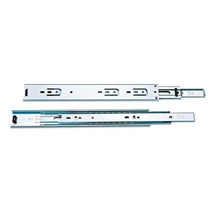 Orange Teliscope Channel Ball Bearing Drawer Channel 20Inch 1 Pair