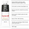 Camlin Kokuyo Artist Oil Colour 120 ml Series 1 Lamp Black view 3