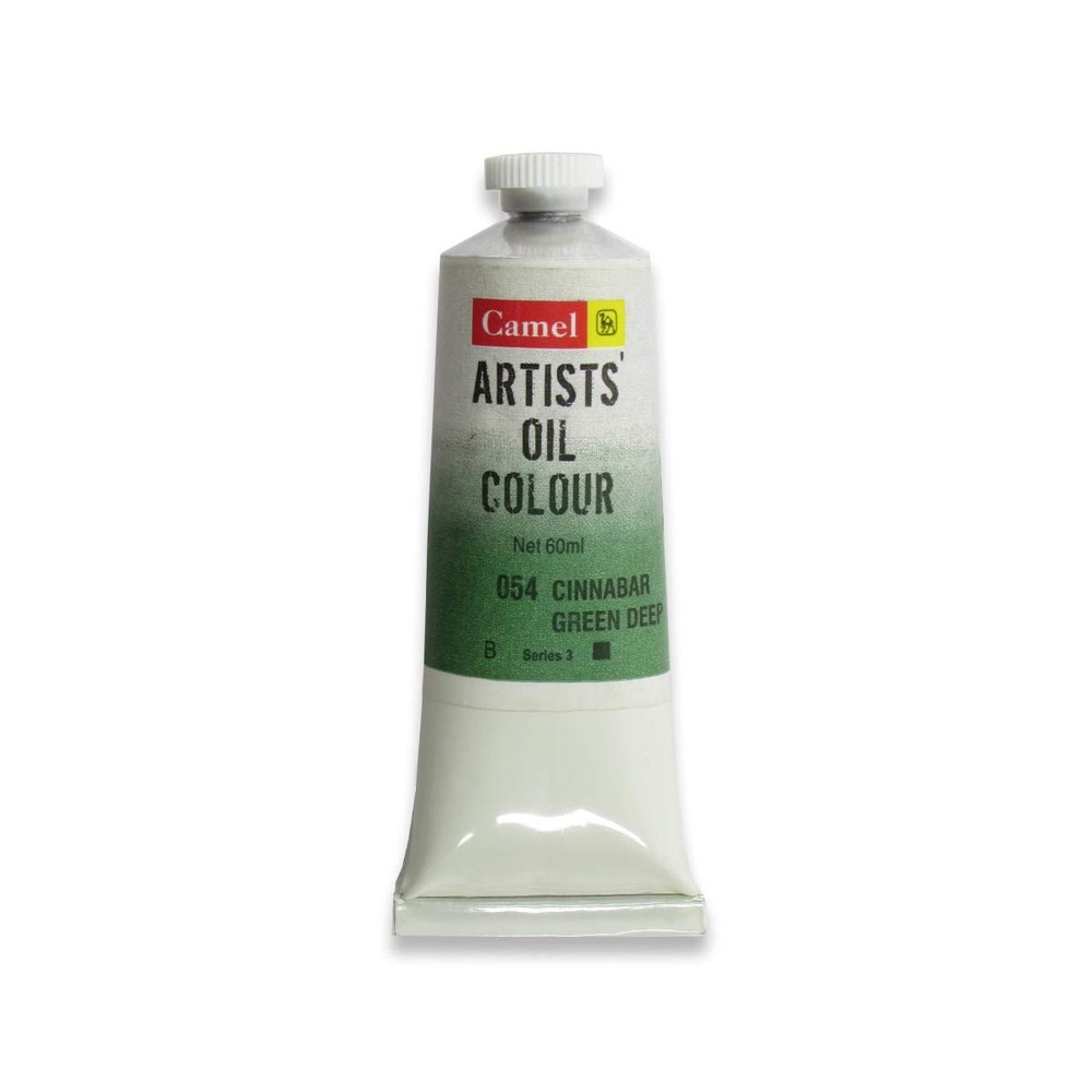 Camlin Kokuyo Artist Oil Colour Series 3 Cinnabar (Green Deep, 120 ml)