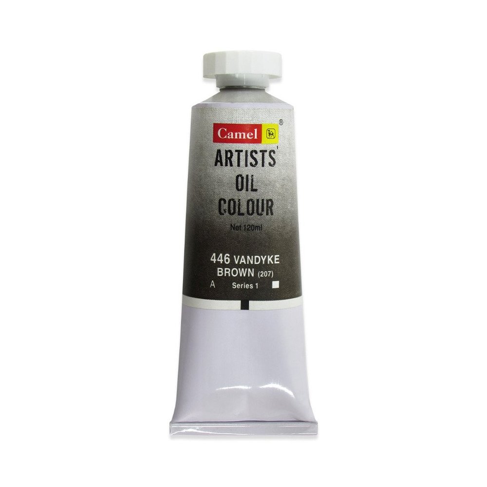 Camlin Kokuyo Artist Oil Colour 120 ml Series 1 Vandyke Brown