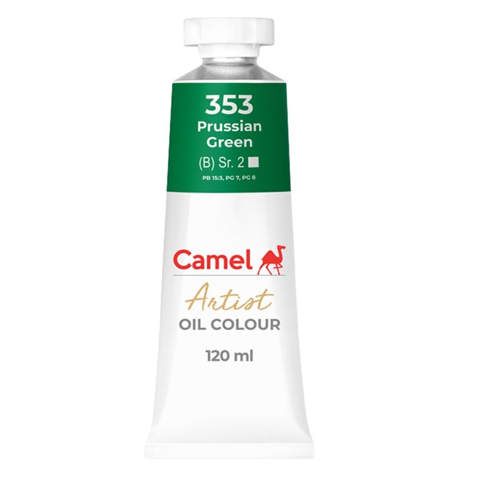 Camlin Kokuyo Artist Oil Colour 120 ml Series 2 Prussian Green