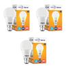 Wipro Garnet 9W LED Bulb for Home & Office |Cool Day White (6500K) | B22 Base|220 degree Light coverage |4Kv Surge Protection |400V High Voltage Protection |Energy Efficient | Pack of 3 view 1