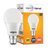 wipro Garnet 9W LED Bulb for Home & Office |Warm White (2700K) | B22 Base|220 Degree Light Coverage |4Kv Surge Protection |400V High Voltage Protection |Energy Efficient | Pack of 1 view 1