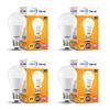 wipro Garnet 7W LED Bulb for Home & Office |Warm White (2700K) | E27 Base|220 Degree Light Coverage |4Kv Surge Protection |400V High Voltage Protection |Energy Efficient | Pack of 4 view 1