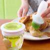 ORPIO (LABEL) Kitchen Silicone Oil Brush BBQ Chef's Basting Set (Green) view 2