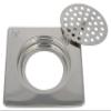 SHRUTI Stainless Steel Drain Cover (6 cm x 6 cm x 2 cm, Metallic, 1783) view 2