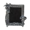 Handicrafts Paradise Elephant Face and Coconut Tree Aluminium Metal Photo Frame (14 cm x 0.63 cm x 15.3 cm) view 2