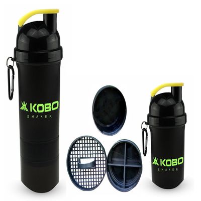 Kobo Shaker Sipper Bottle (Imported) For Gym, Camping & Hiking (400 ml)