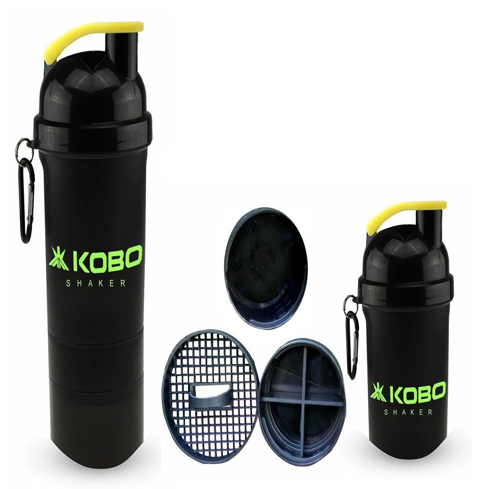 Kobo Shaker Sipper Bottle (Imported) For Gym, Camping & Hiking (400 ml)
