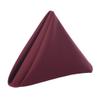 Switchon Solid Maroon Colour Table Napkins Set of 6 pcs-16x16inch-Proudly Made in India view 1