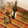 THE HOME TALK Cotton & Polyester Placemats | Side Table Mats | Heat-Resistant | Best for Bed-Side Table, Center Table, Dining Table | The Home Talk (Multicolor, 13x19 Inch (Set of 4)) view 4
