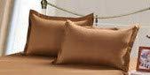 COT PRINTS Super Soft 100% Cotton 200 TC Plain Pillow Covers (18 X 27)(2 Pcs)(Brown) view 1