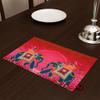 SEJ by Nisha Gupta Table Mats Set of 2 (12X18 Inches) Printed Table Placemats 2 Pieces | Table Mate for Dining Table Placemats | Home & Kitchen Placemats Table Mats | Washable Place Mat-Easy to Clean view 2