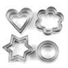 SYGA 12 Pieces Cookie Cutter Stainless Steel Cookie Cutter with Different Shape view 1