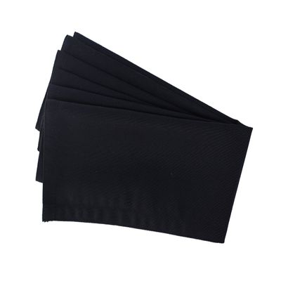 Switchon Black Dining Table Napkins for Hotel and Home 16X16 INCH