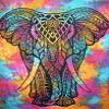 FUN FABRICS 01 (85 X 90 Inches Queen Size) MANDALA TAPESTRY WALL HANGING TAPESTRIES BEDSPREAD BEDSHEET BEDCOVER view 2