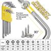 Digital Craft Mega 9-Piece Torx/Star Key Set | T10-T50 Star Allen Key Set with Hole | Durable Chrome Vanadium Steel for Precision Repair & DIY Projects view 4