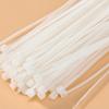 Goyal__300X 4.8 mm Cable Tie Self-Locking Assorted Nylon Zip Wire Tie-Wrap in White Pack Of 100 view 2