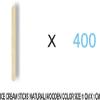 Ice Cream Sticks 400 PCS Wooden Color view 3